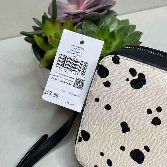 (new+tag) Kate Spade x Disney mini camera bag Dalmatian edition - Picture 5 of 8